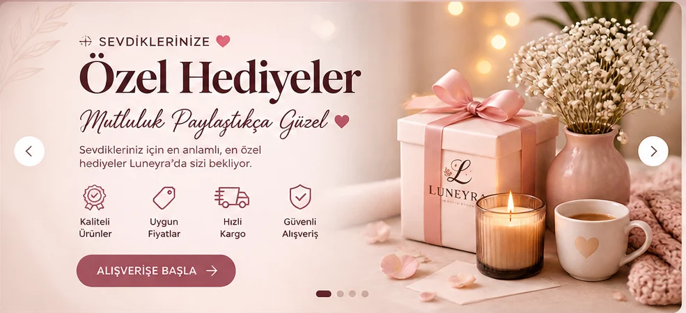 Luneyra kişiye özel hediye koleksiyonu